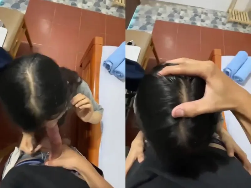 Xin má qua nhà bạn học thêm, nữ học sinh c3 bị anh bồ xả tinh trùng vào mồm